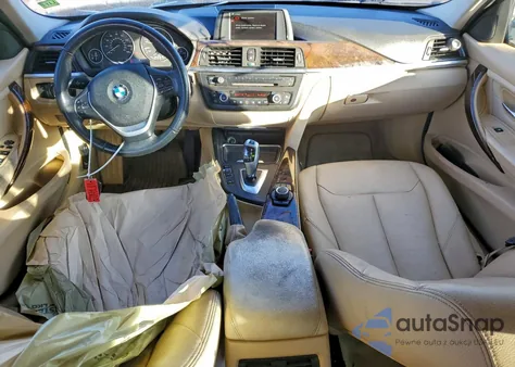 2014 BMW 328 D z USA, uszkodzony, nr VIN WBA3D3C53EK155029